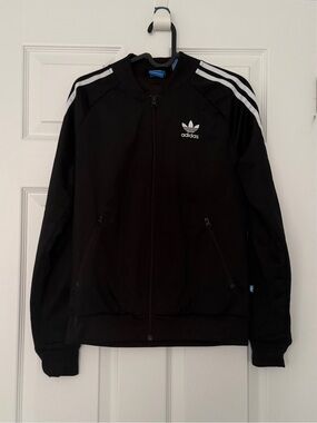 adidas Black Track Jacket